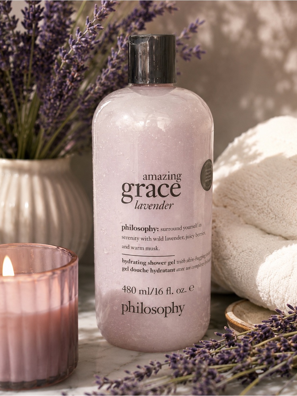 Philosophy Amazing Grace Lavender Hydrating Shower Gel